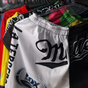 Short blanco/negro