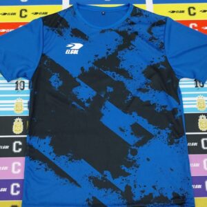 camiseta azul entrenamiento/ futbol azul MAN