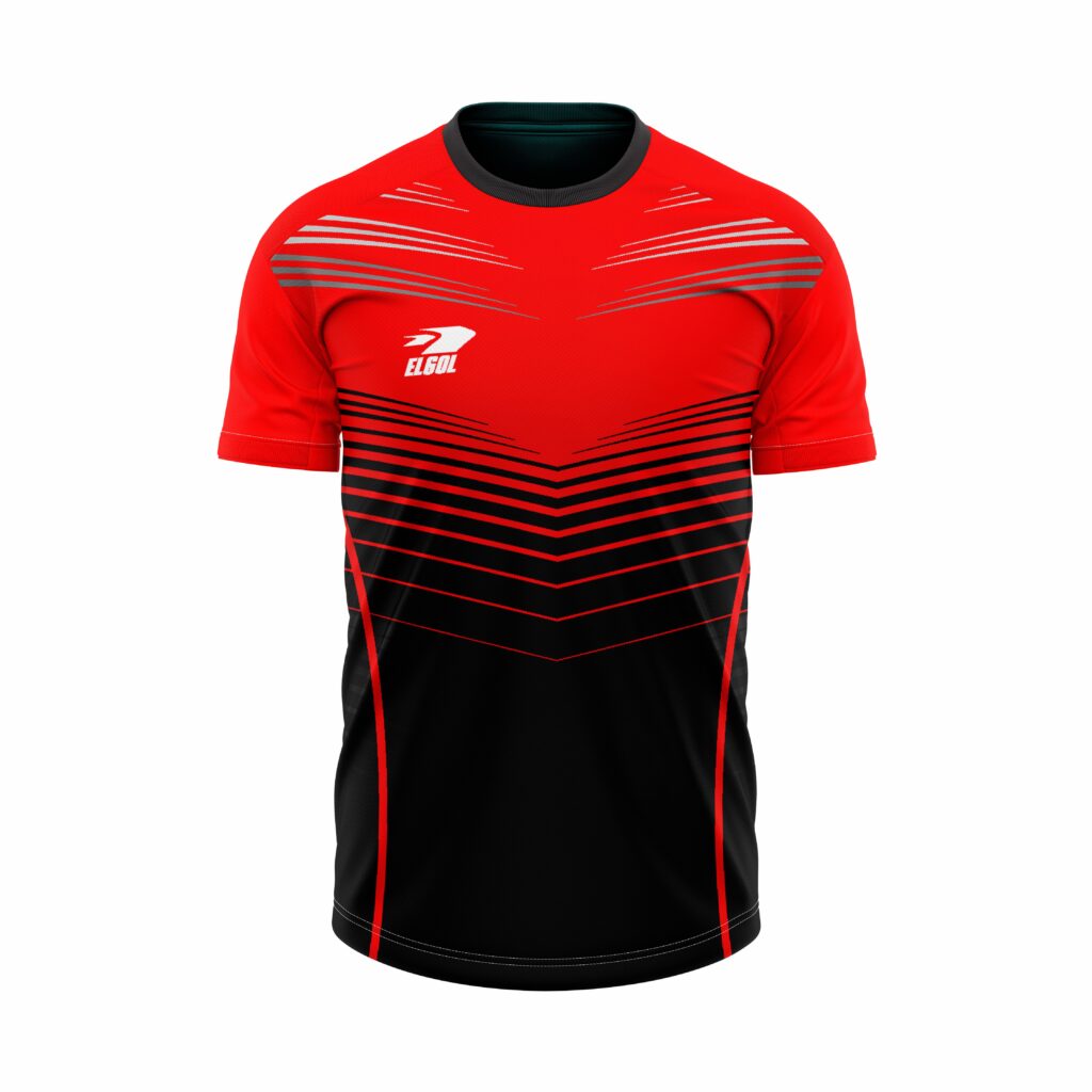 Camiseta futbol/ entrenamiento roja V