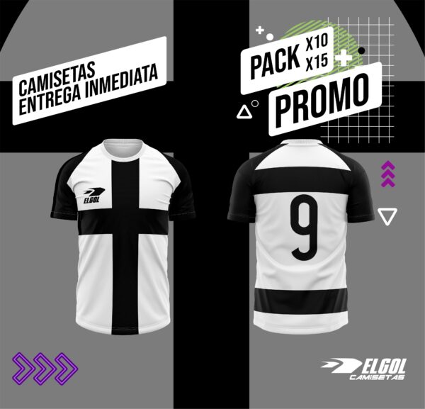 Pack camiseta x 10 uni